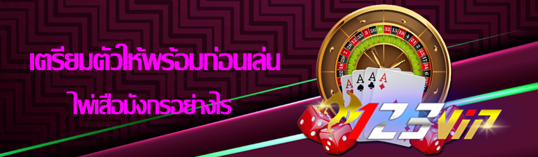 เตรียมตัวให้พร้อมก่อนเล่นไพ่เสือมังกรอย่างไร