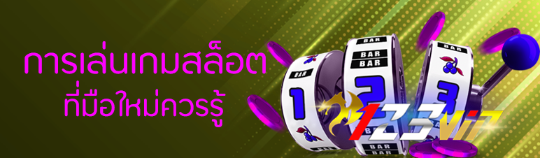 การเล่นเกมสล็อตที่มือใหม่ควรรู้