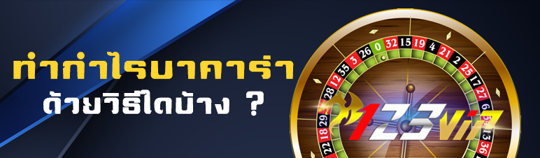 ทำกำไรกับบาคาร่าด้วยวิธีใดบ้าง 